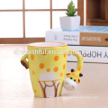 Decorative ceramic animal mug,ceramic dog mug for wholesale